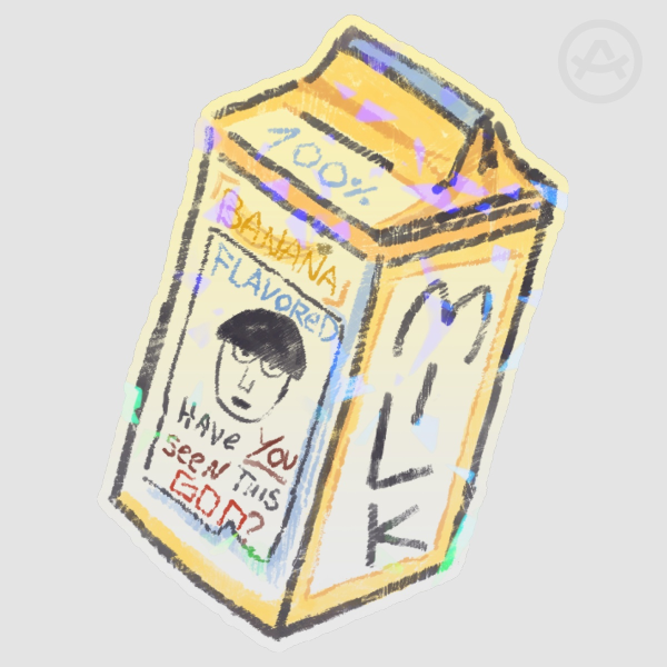 MobMilk Clear Vinyl Sticker