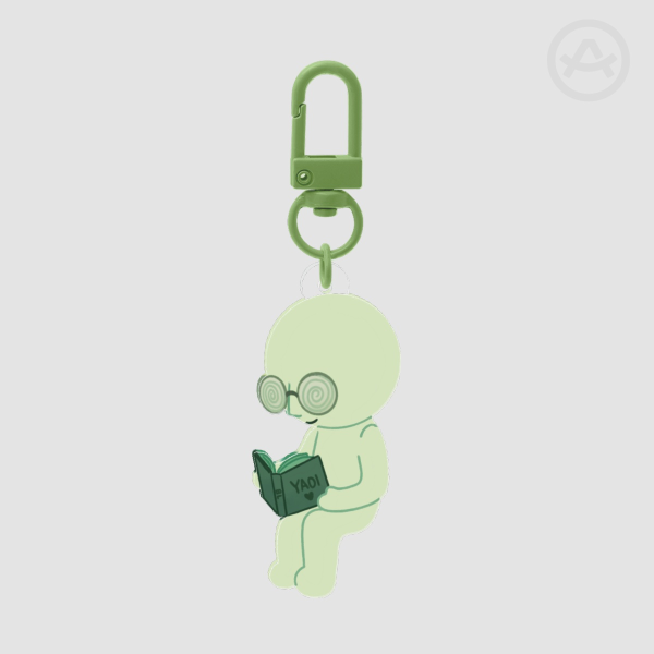 fujoshi smiski keychain