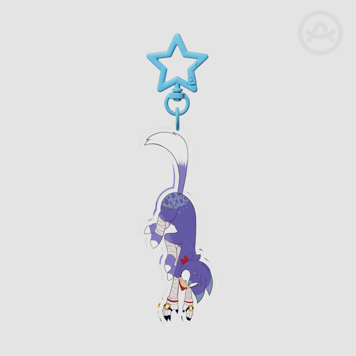 Dangling Centaur Sonic Acrylic Charm (Soul Fragments AU)