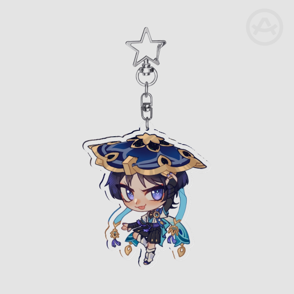 Wanderer acrylic keychain