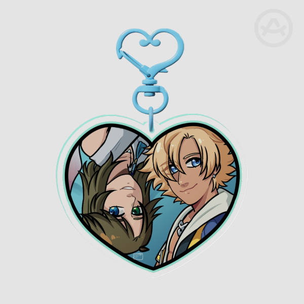[Final Fantasy X] tiduna Clear Acrylic Keychain