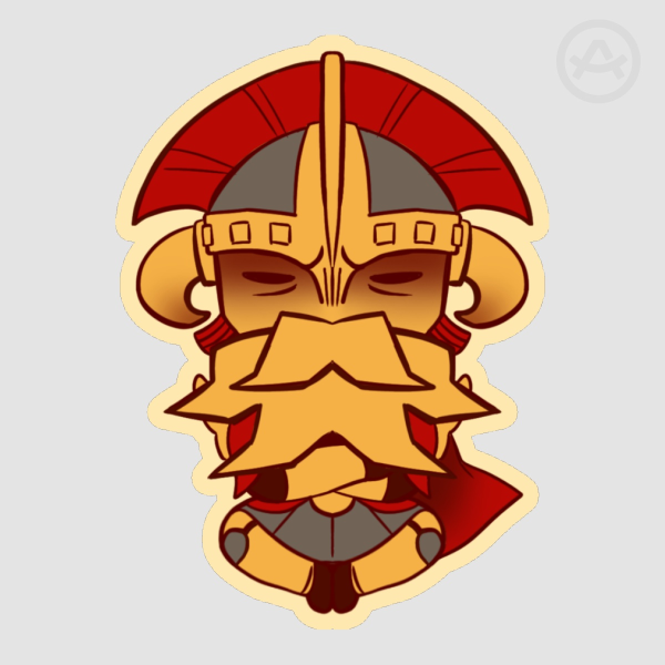 Legate Lanius FALLOUT Die Cut Stickers
