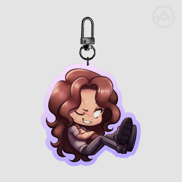 Clay Acrylic Keychain