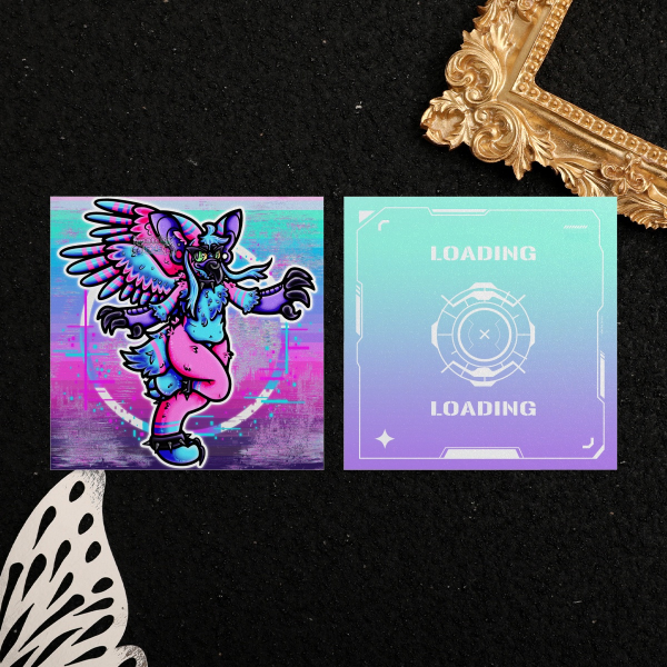 MatchaEXE Griffin Mini Print