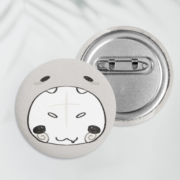 Penit Face Plush Badge