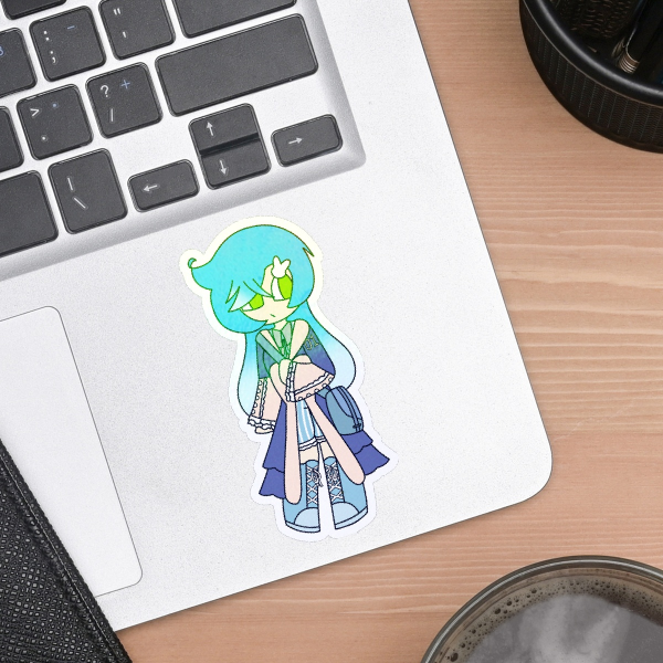 Hatsune Miku White Rabbit Sticker