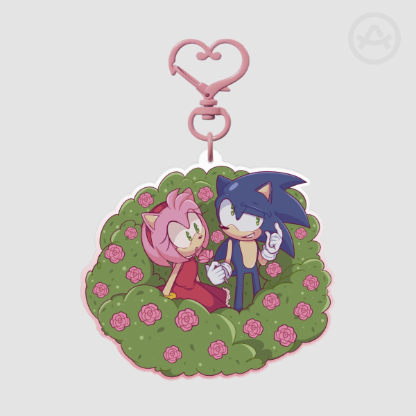 [PYROBOXES] [SONIC THE HEDGEHOG] SONAMY DOUBLE-SIDED ACRYLIC KEYCHAIN