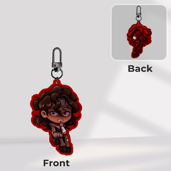 Iron Lung Convict Double Sided Acrylic Keychain