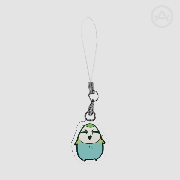 Baby ParrotX2 Phone Charm