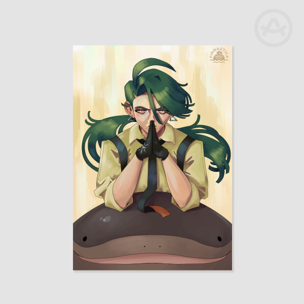 Rika & Clodsire Print