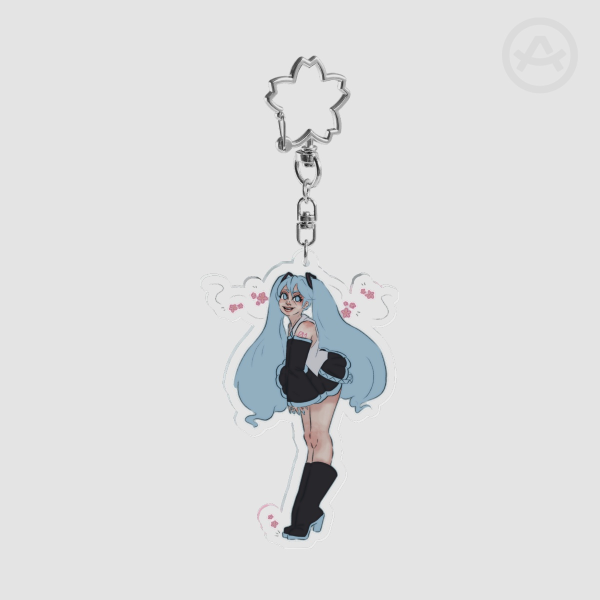 Miku Acrylic Keychain