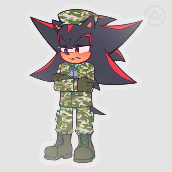 Sargent Shadow Sticker