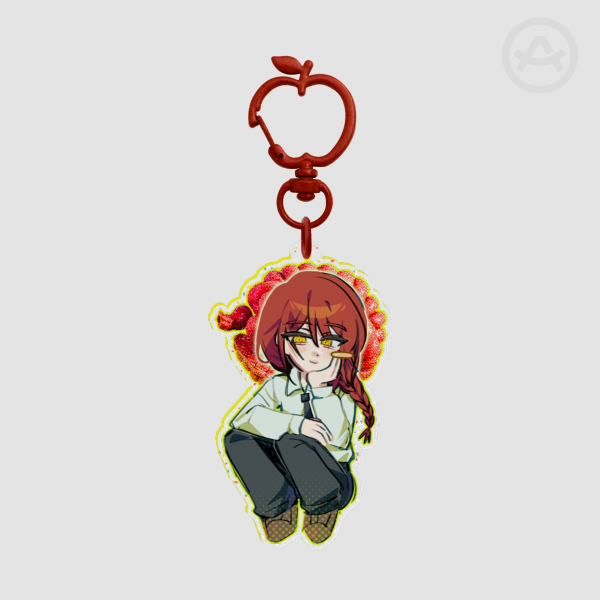 Chainsaw Man · Makima Glitter Acrylic Keychains