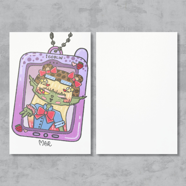 Gyaru Goblin Photocard Postcard