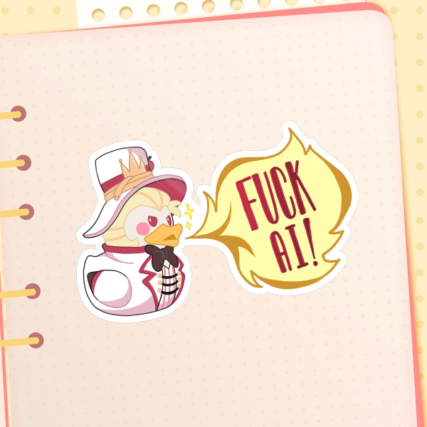 Luciduck says f*ck AI