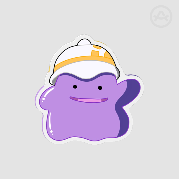 Trainer Ditto Fridge Magnet
