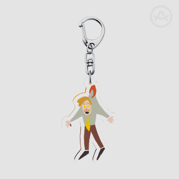 Dangly Arthur Keychain