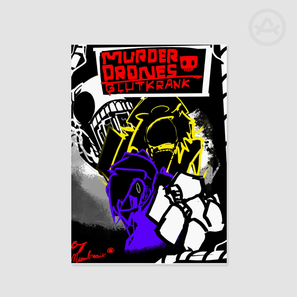 Murder Drones: BLUTKRANK Poster