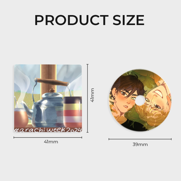 Argchi - Acrylic CD Keychain