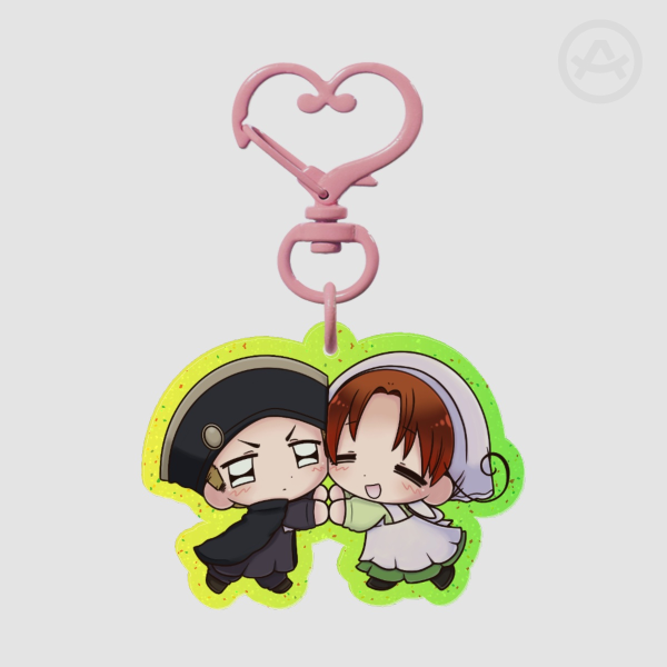 Holytalia Glitter Acrylic Keychains