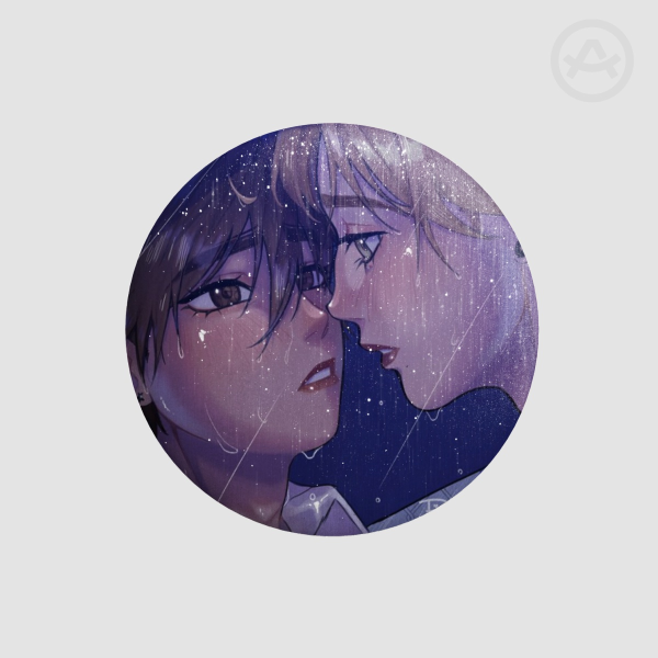 Argchi - Round Badges (rain)