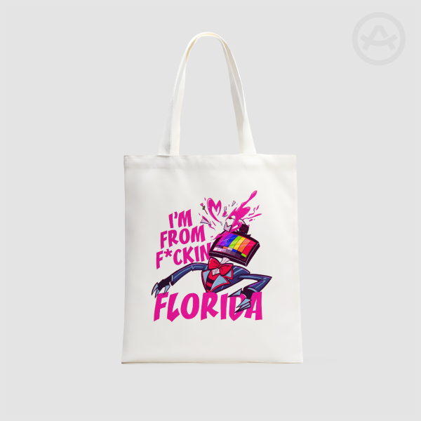 Hazbin Hotel Vox Val From Florida Canvas Tote Bags - 13.7″x15.7″(35x40cm)