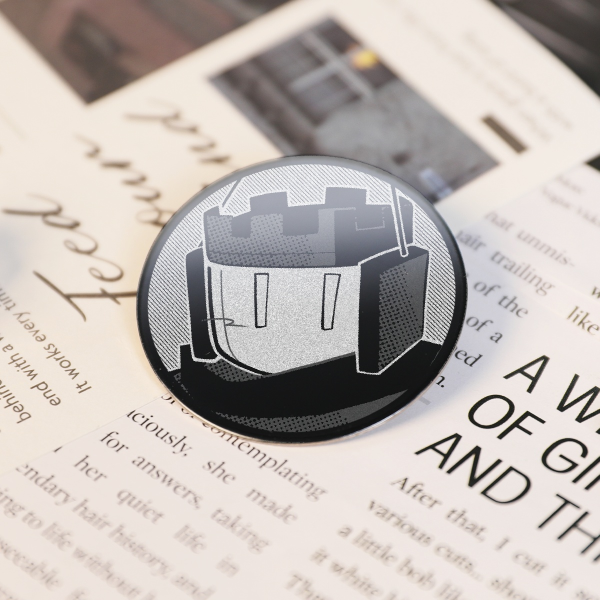 Scripter Roblox Admin Round Metal Badge Pin