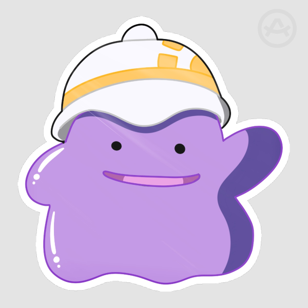Trainer Ditto sticker