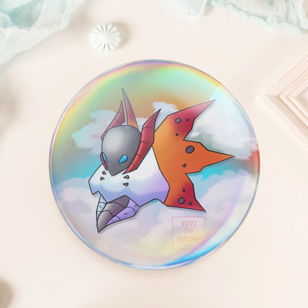 Volcarona pin badge!