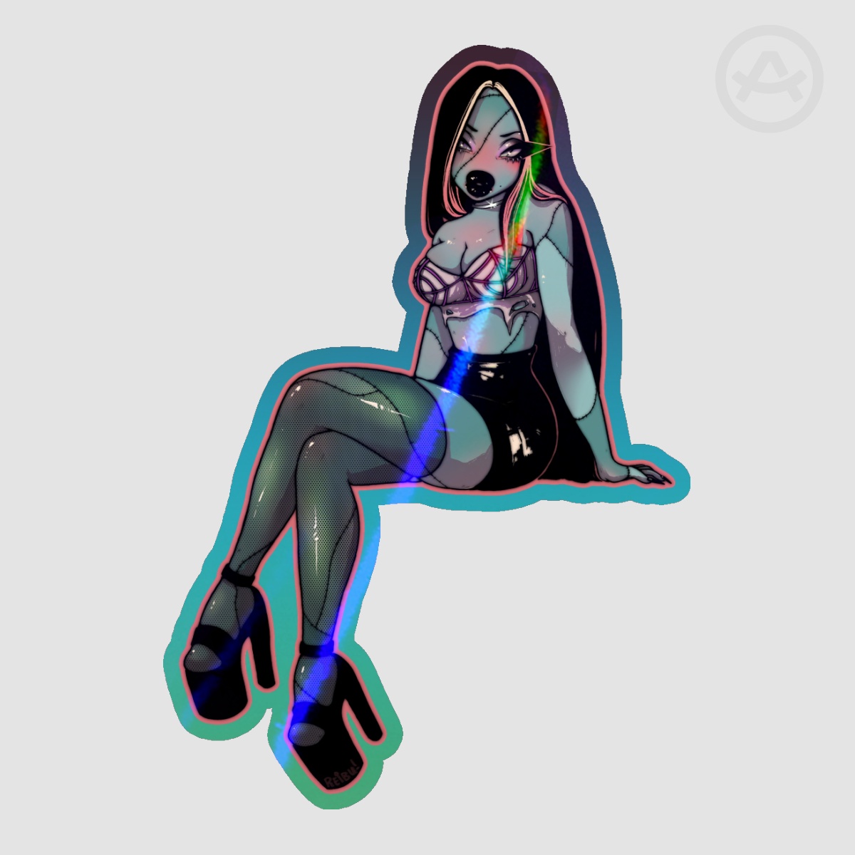 Frankenstein's Bimbo - Holo Sticker