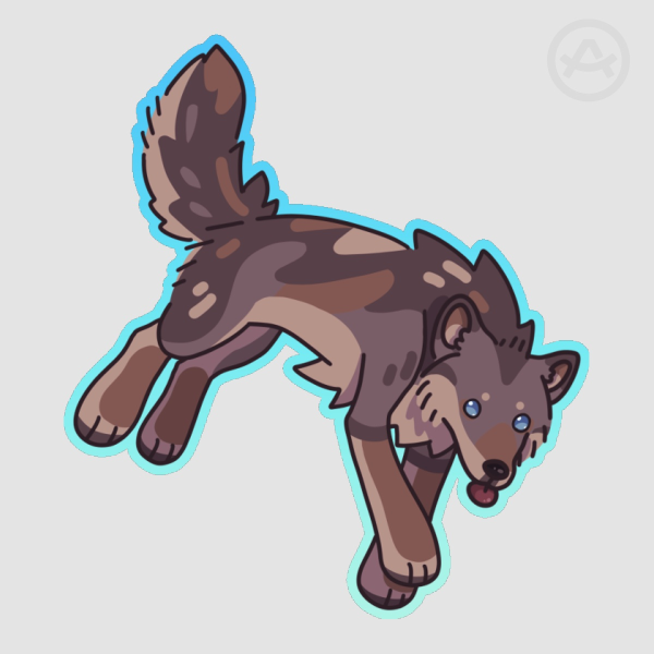 Wolf Sticker!