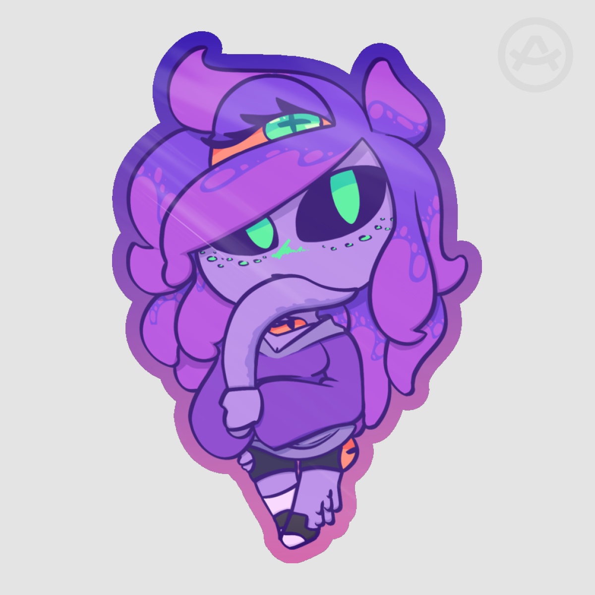 Eldritch Purp Sticker