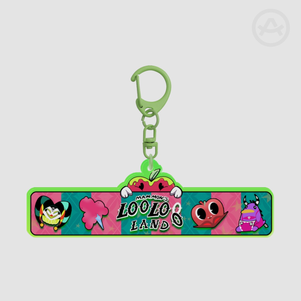 Loo Loo Land Badge Ribbon Charm