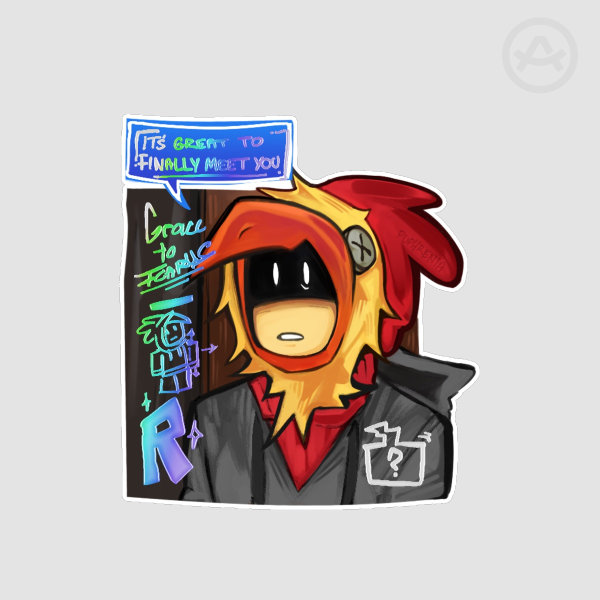 NULL regretevator foil sticker
