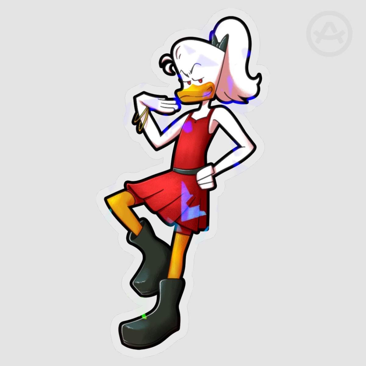 Teen April Sticker