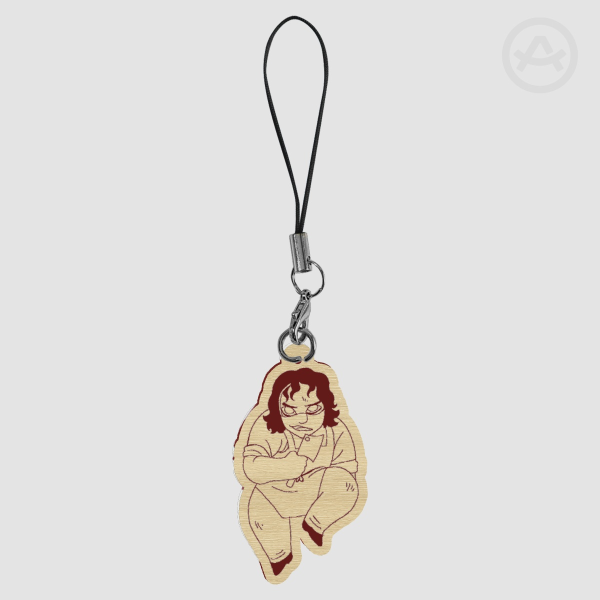 Leatherface (Thomas Hewitt) Wood Keychain