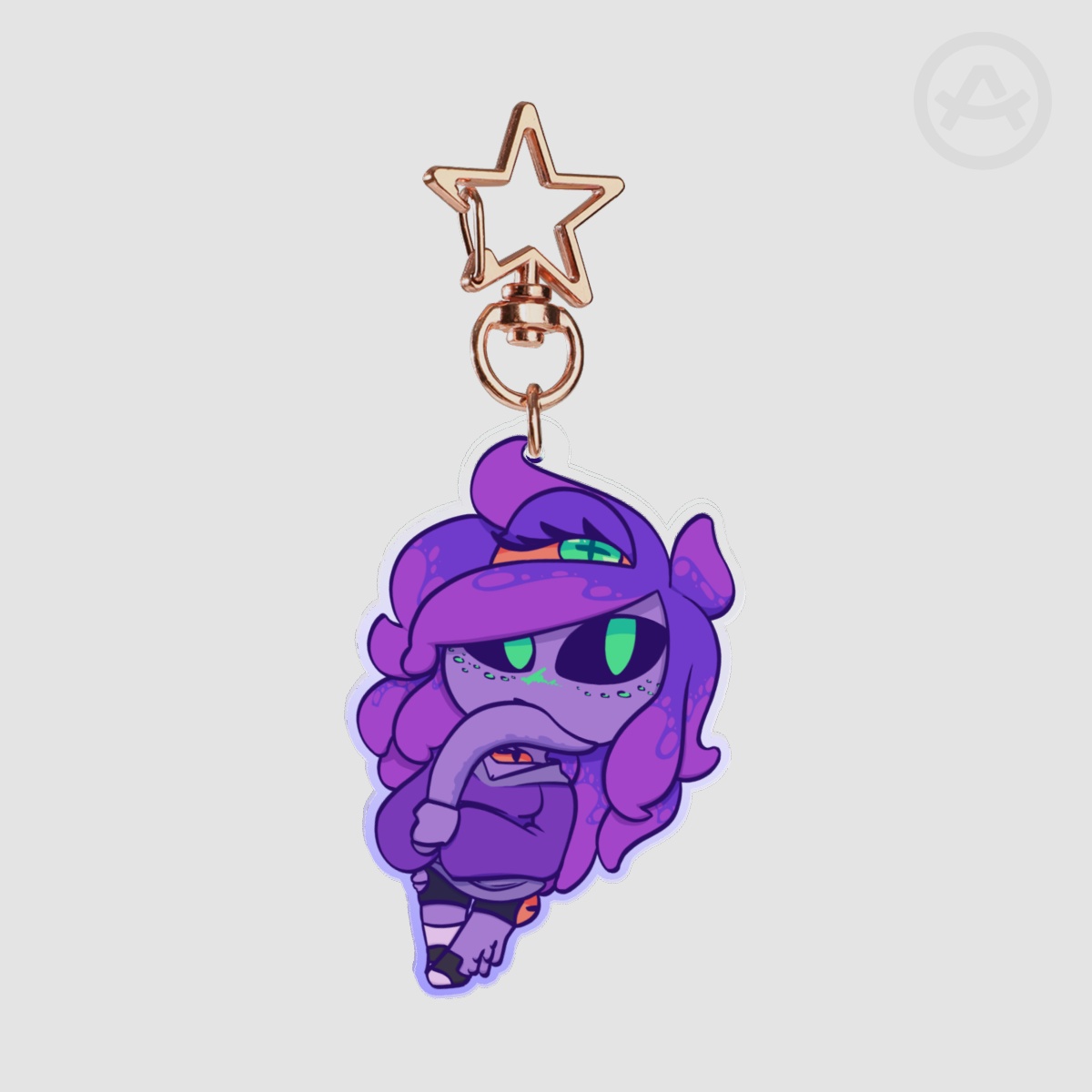 Eldritch Purp Keychain