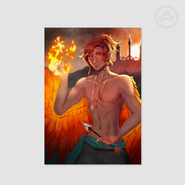 Sayvaj Grozan Maraak OC Poster Printing