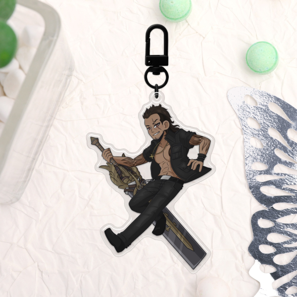 Final Fantasy XV||Gladiolus Amiticia Keychain