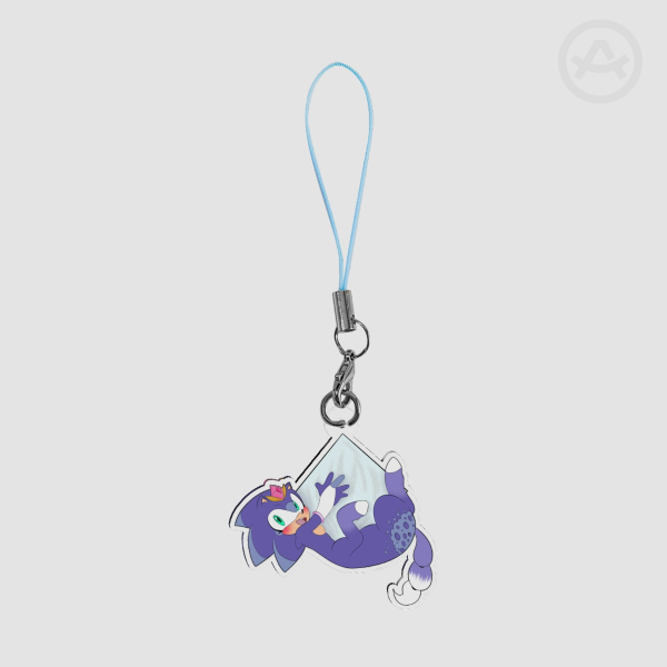 Baby Suko and His Favorite Sugar Cube Acrylic Phone Charm