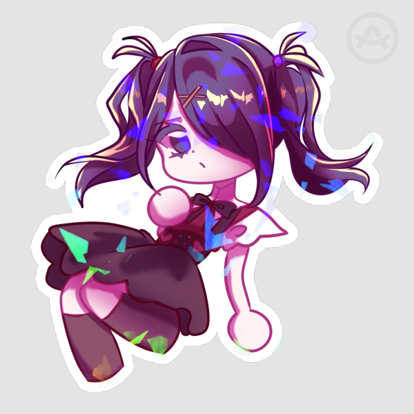 Ame-Chan Holo Sticker