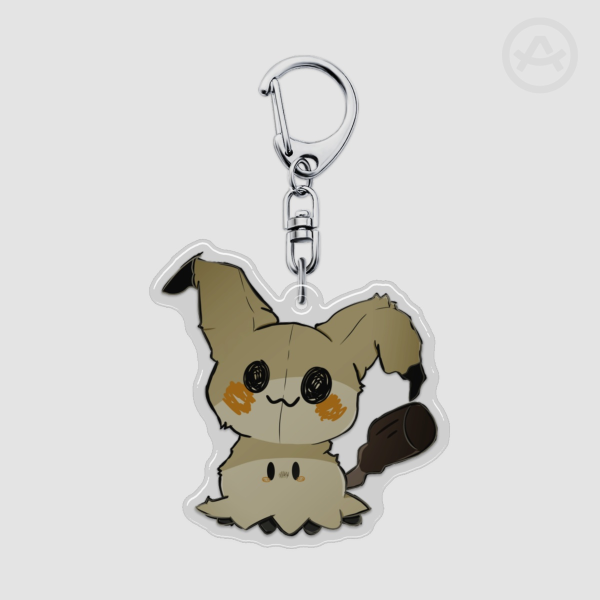 2" Mimikyu Pokemon Keychain
