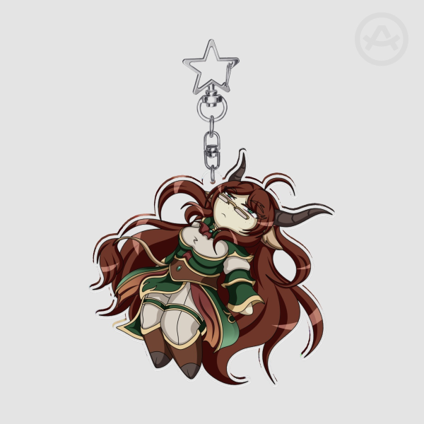 Amary Drift Clear Acrylic Keychains