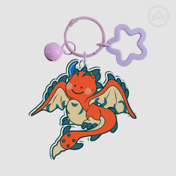 Ratha Ditto Ripple Acrylic Keychains