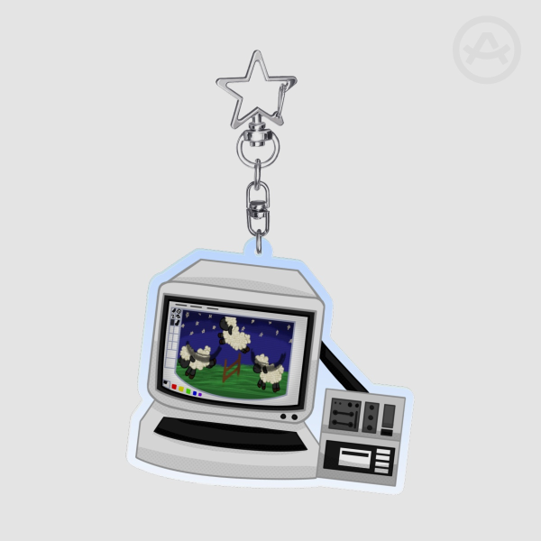 (Pressure) Painter Acrylic Keychain