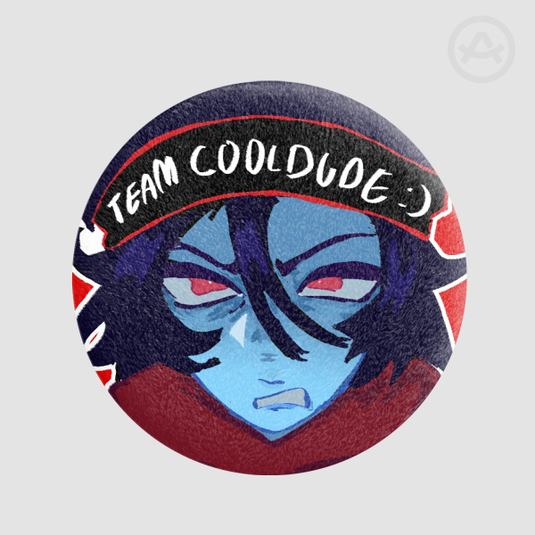 TROR C00lDu3d1 Plush Badge