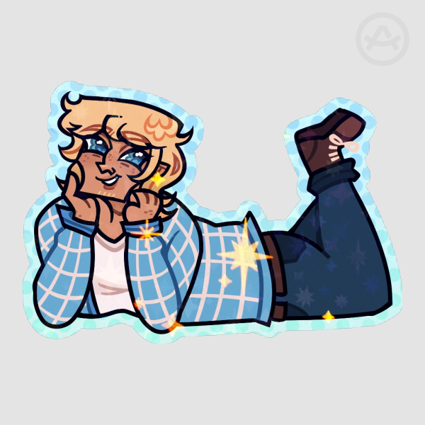 Garroth Sparkly Stickers