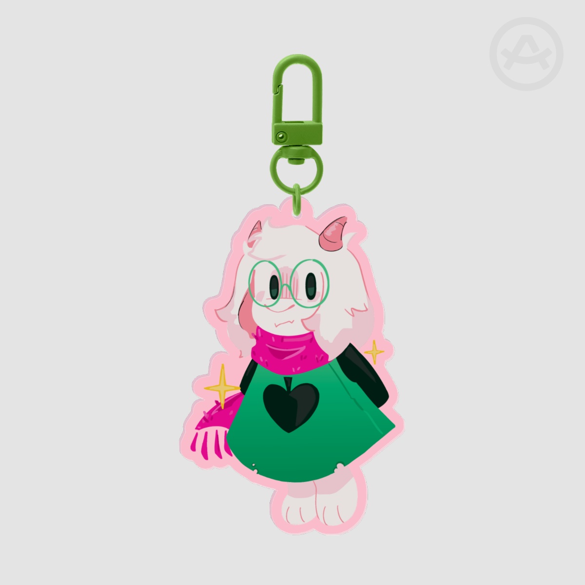Ralsei💫 (deltarune) Colored Edge Acrylic Keychain