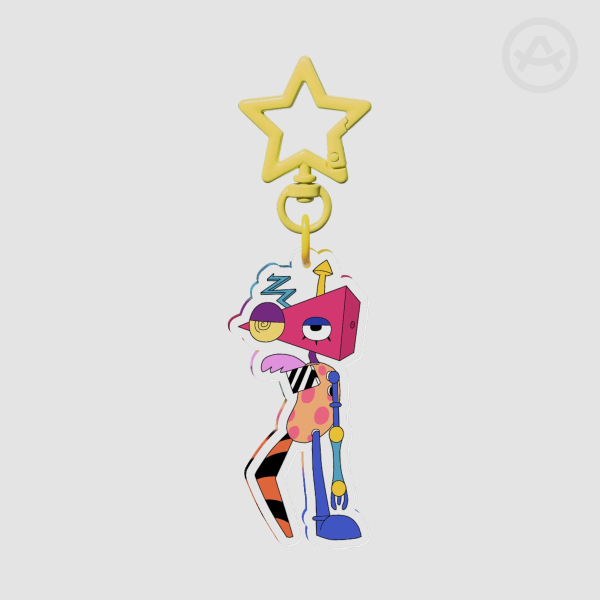 Zooble Acrylic Keychain