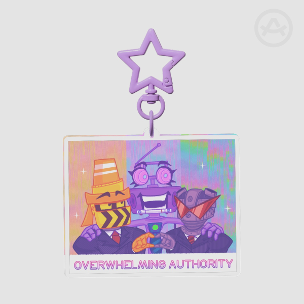 The Directors "Overwhelming Authority" Keychain